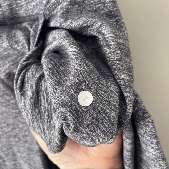 LULULEMON Still Pant Wide Leg Heathered Coal Womens 2 - Picture 3 of 7